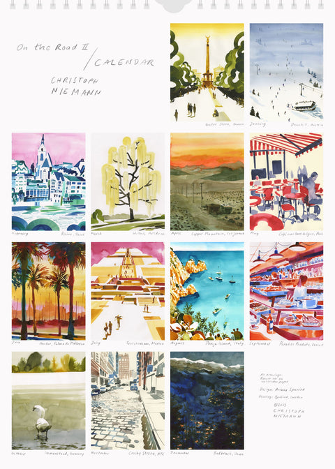 Calendar "On the Road II" + Print for Australia