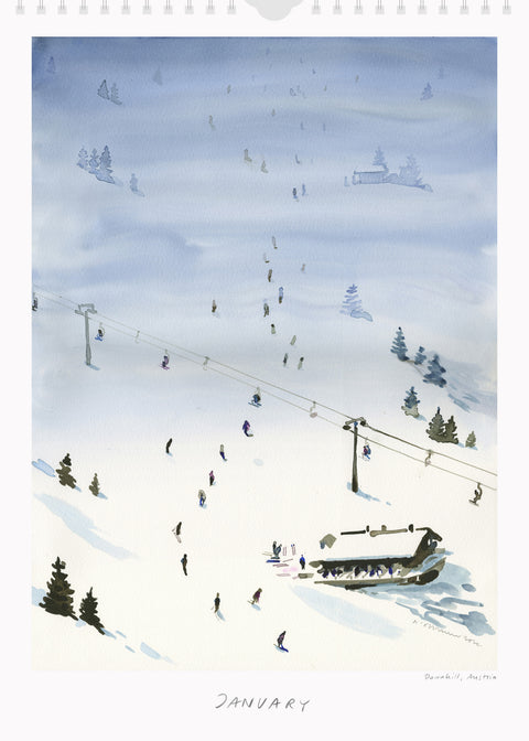 Calendar "On the Road II" + Print