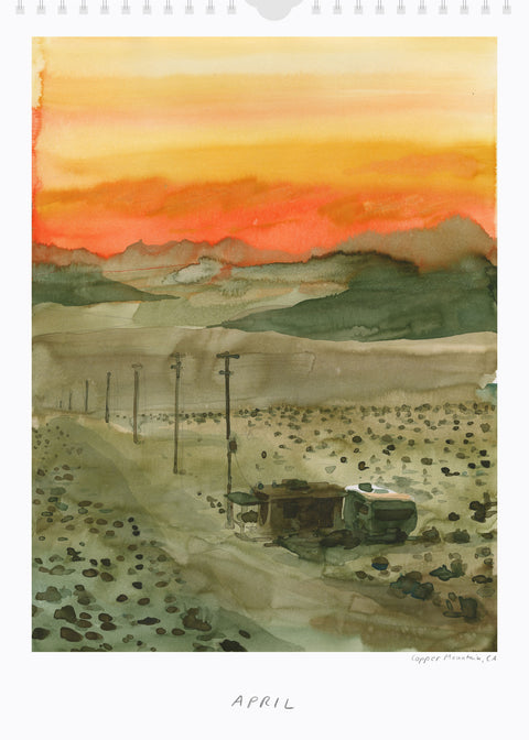 Calendar "On the Road II" + Print