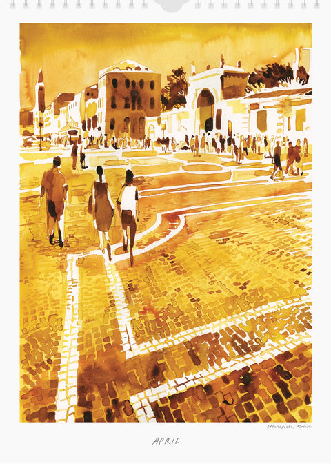 Calendar "On the Road III" + Print