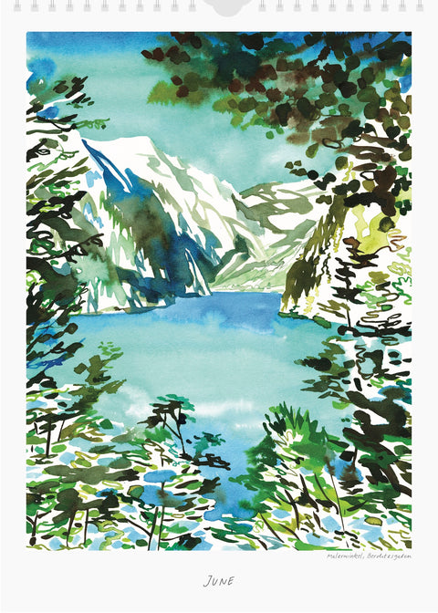 Calendar "On the Road III" + Print