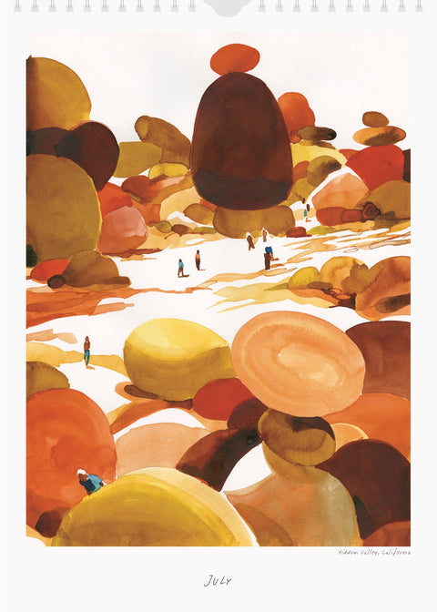 Calendar "On the Road III" + Print