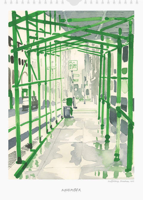 Calendar "On the Road III" + Print