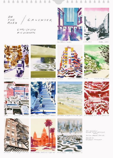 Calendar "On the Road" + Print