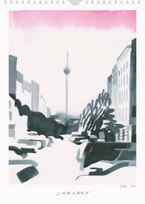 Calendar "On the Road" + Print