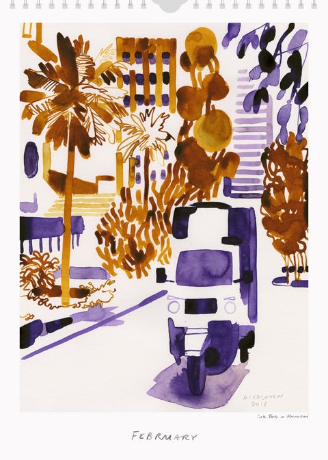 Calendar "On the Road" + Print