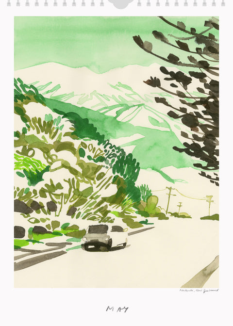 Calendar "On the Road" + Print