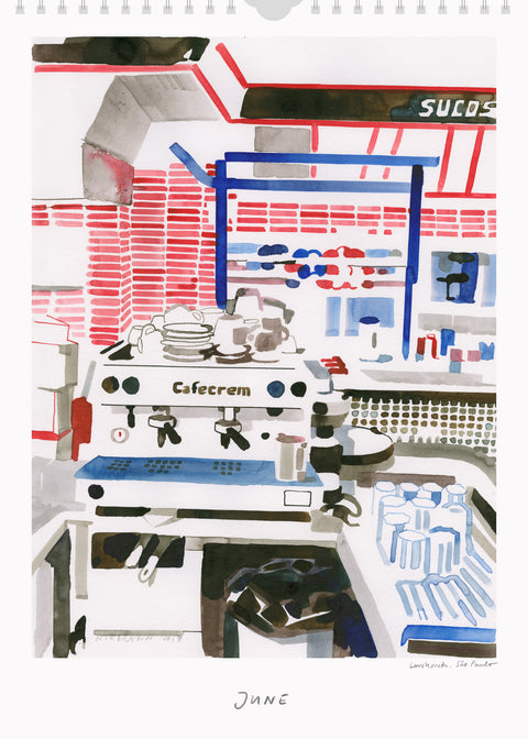 Calendar "On the Road" + Print