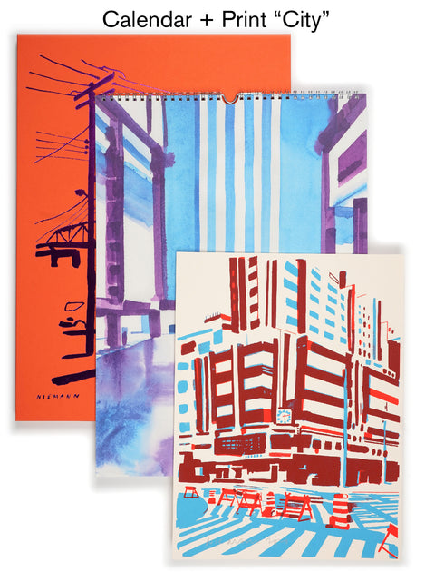 Calendar "On the Road" + Print