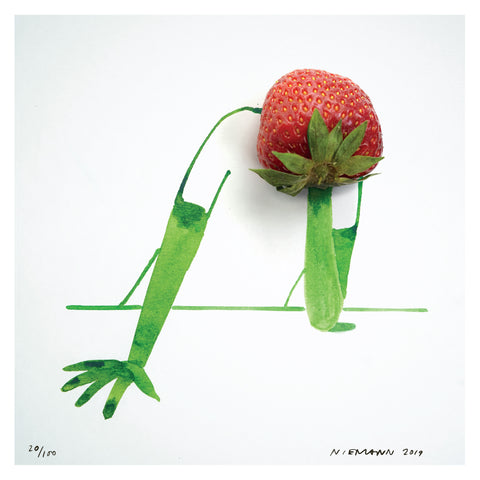 Sunday Sketch (Strawberry)
