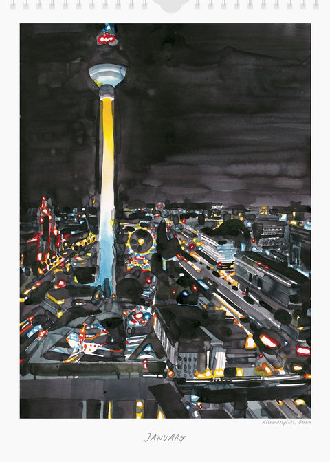 Calendar "On the Road III" + Print