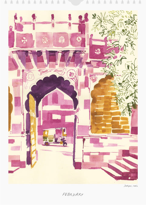 Calendar "On the Road III" + Print