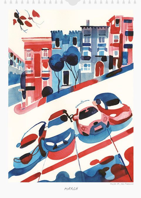 Calendar "On the Road III" + Print