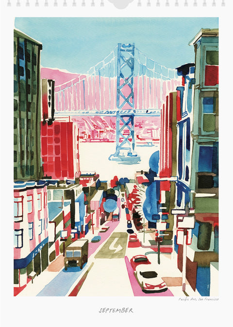 Calendar "On the Road III" + Print