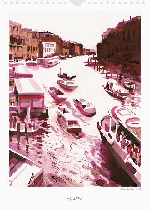 Calendar "On the Road III" + Print