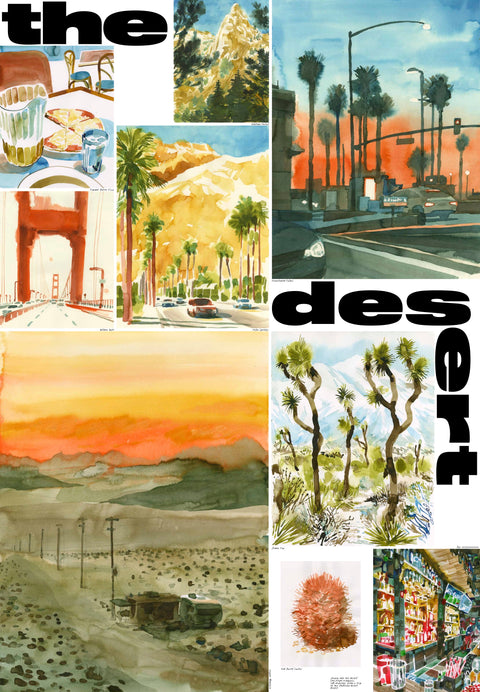 Poster - Drawn into the Desert