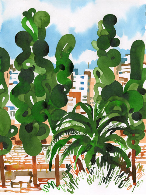 Tangier Skyline